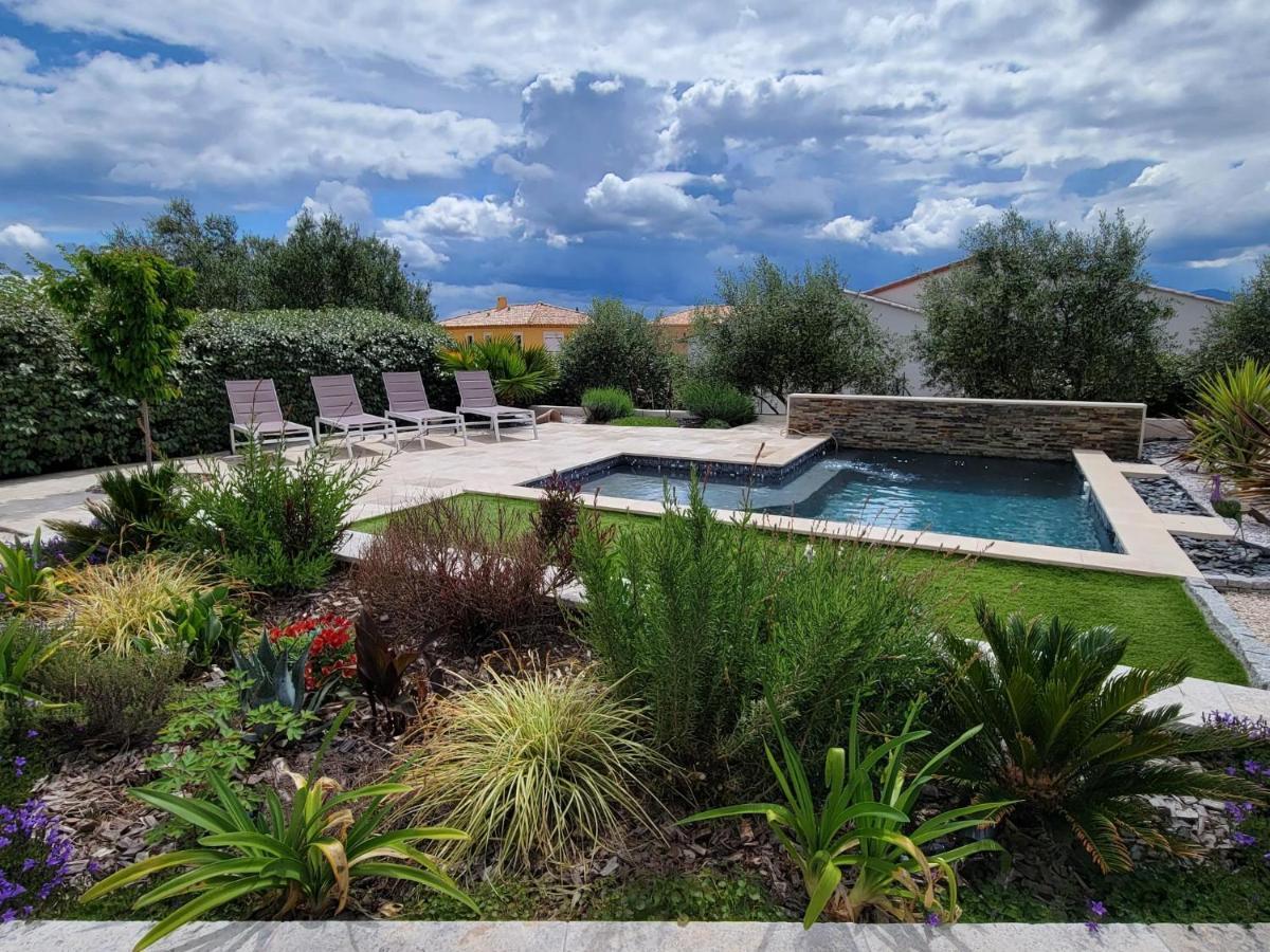 Villa Tropez Chambres D'Hotes Le Luc Esterno foto