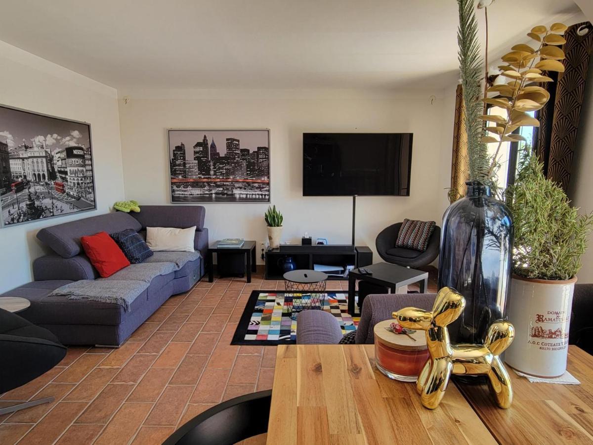 Villa Tropez Chambres D'Hotes Le Luc Esterno foto
